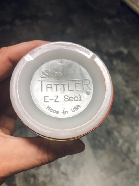 Tattler lids are reusable and work well!