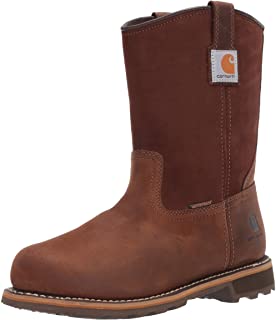 Carhartt pull on work boots. 