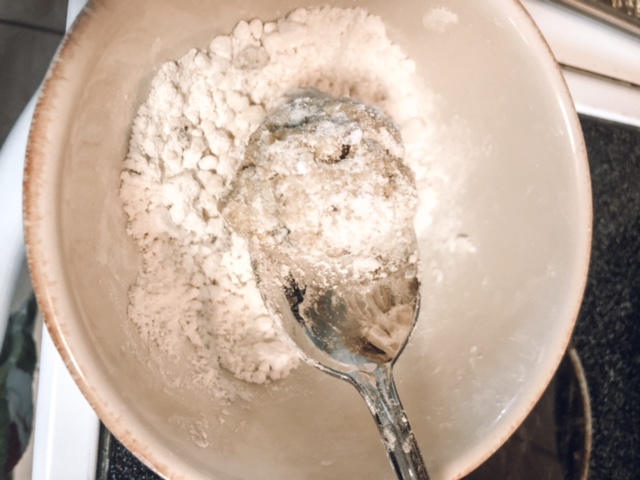 Roll the cookie in powdered sugar making it look *gasp* like a snowball!